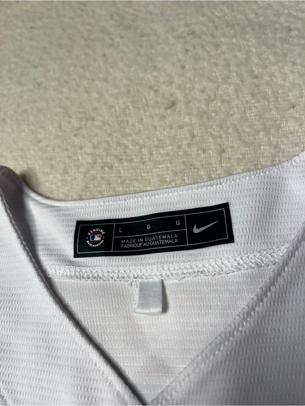 Nike MLB Oakland Sacramento Athletics Matt Chapman White Jersey Mens L Vintage - Picture 6 of 9